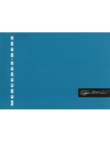 1955 MERCEDES BENZ 300 SL BROCHURE DUITS