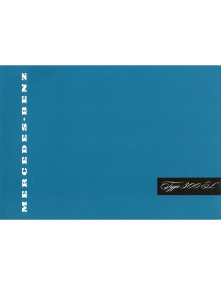 1955 MERCEDES BENZ 300 SL BROCHURE DUITS