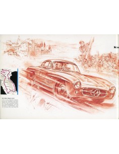 1955 MERCEDES BENZ 300 SL BROCHURE DUITS 2