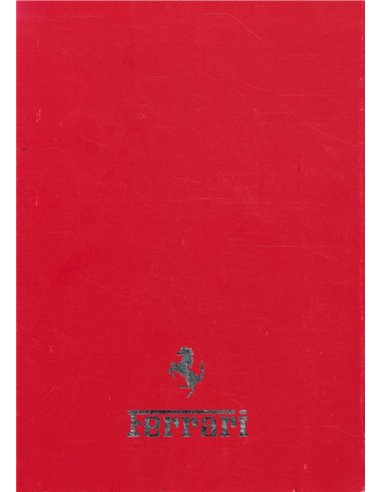 2001 FERRARI RANGE BROCHURE ENGLISH