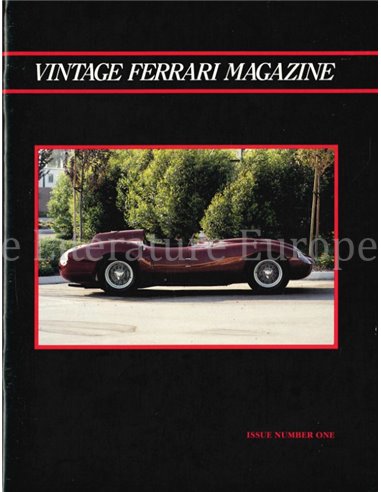 VINTAGE FERRARI MAGAZINE, NUMBER ONE (LIMITED 0550/4000)