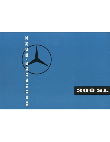 1959 MERCEDES BENZ 300 SL ROADSTER BROCHURE DUITS