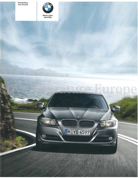 2009 BMW 3 SERIE INSTRUCTIEBOEKJE NEDERLANDS