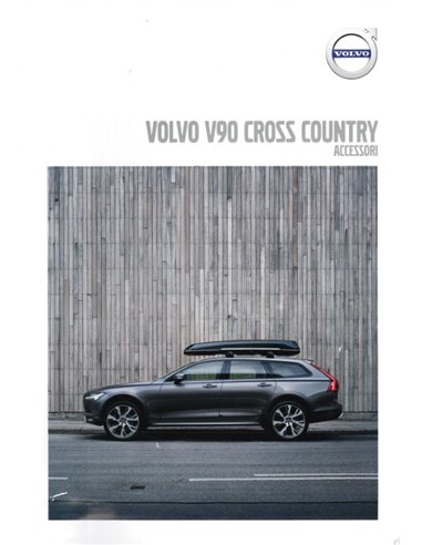 2018 VOLVO V90 CROSS COUNTRY ACCESSOIRES BROCHURE ITALIAANS