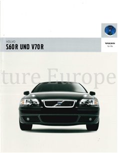 2005 VOLVO S60 R | V70 R PROSPEKT DEUTSCH