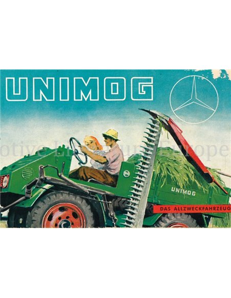 1953 MERCEDES BENZ UNIMOG BROCHURE GERMAN