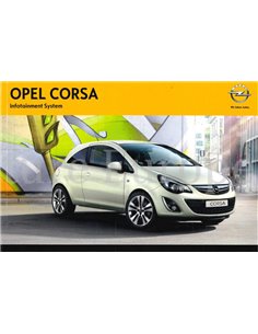 2013 OPEL CORSA INFOTAINMENT SYSTEM BETRIEBSANLEITUNG NIEDERLANDISCH