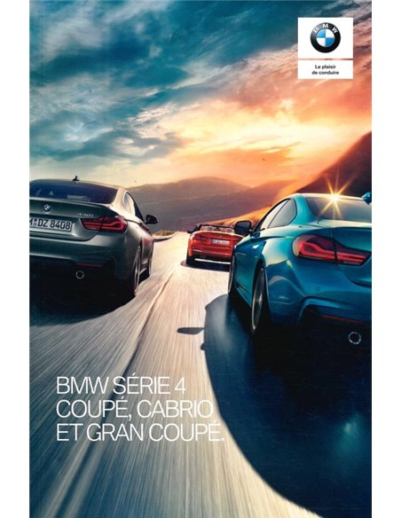 2019 BMW 4 SERIE BROCHURE FRANS