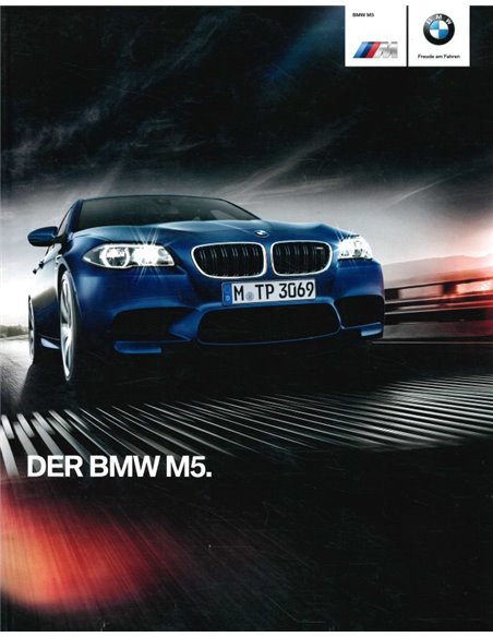 2015 BMW M5 BROCHURE DUITS