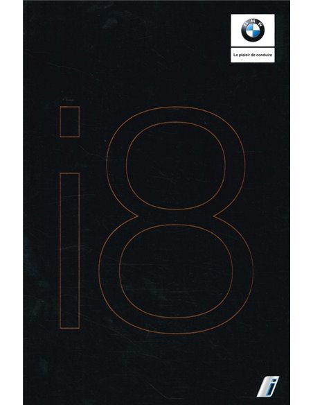 2018 BMW I8 BROCHURE FRENCH