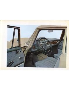 1961 MERCEDES BENZ 220 S/SE BROCHURE DUITS 2