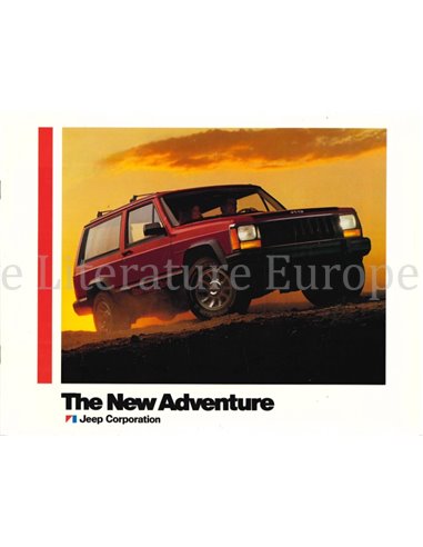 1985 JEEP RANGE BROCHURE ENGLISH USA