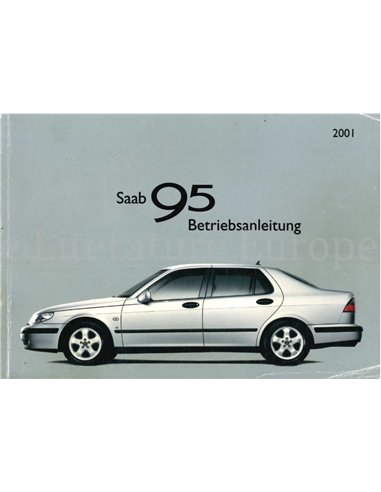 2001 SAAB 9-5 OWNERS MANUAL GERMAN