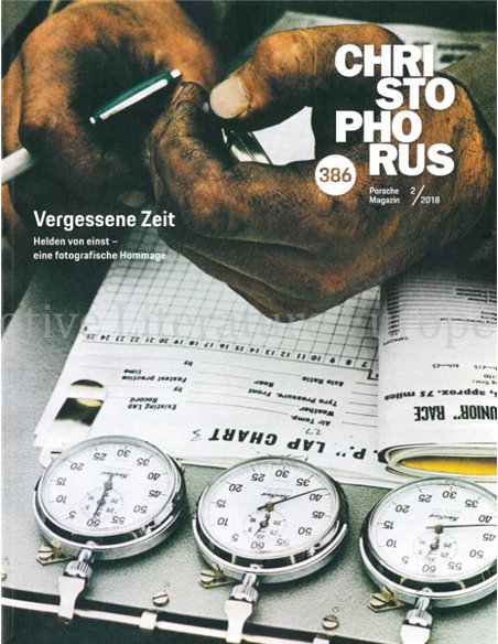 2018 PORSCHE CHRISTOPHORUS MAGAZINE 386 GERMAN