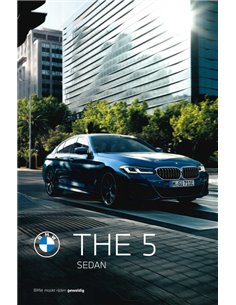 2021 BMW 5 SERIES SALOON BROCHURE DUTCH
