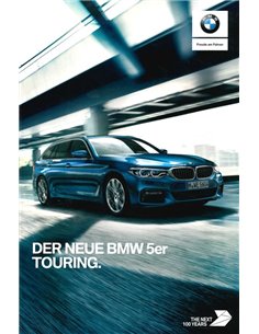 2017 BMW 5 SERIE TOURING BROCHURE DUITS
