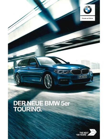2017 BMW 5ER TOURING PROSPEKT DEUTSCH