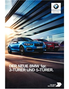 2017 BMW 1 SERIE BROCHURE DUITS