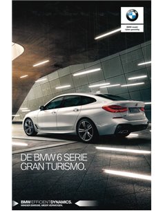 2019 BMW 6 SERIES GT BROCHURE DUTCH
