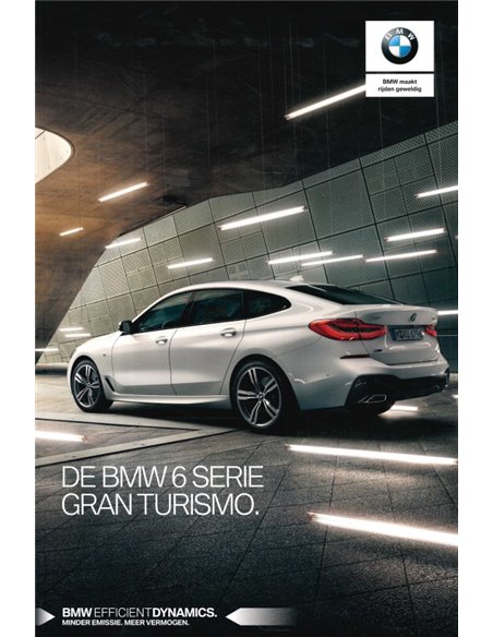 2019 BMW 6 SERIE GT BROCHURE NEDERLANDS