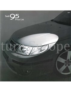 2004 SAAB 9-5 BROCHURE ENGELS 2