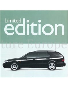 2000 SAAB 9-5 ESTATE LIMITED EDITION LEAFLET DUTCH
