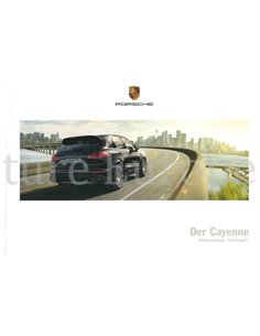 2017 PORSCHE CAYENNE HARDBACK BROCHURE GERMAN