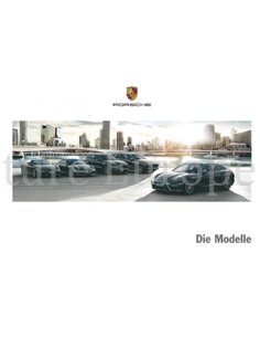 2017 PORSCHE PROGRAMMA BROCHURE DUITS