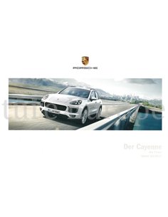 2018 PORSCHE CAYENNE PREISLISTE DEUTSCH