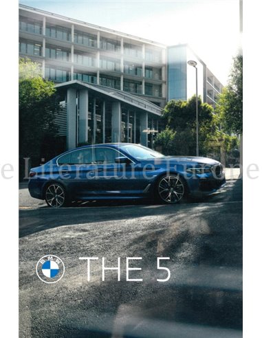 2020 BMW 5ER LIMOUSINE PROSPEKT ENGLISCH