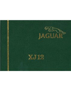 1979 JAGUAR XJ12  HARDCOVER INSTRUCTIEBOEKJE ENGELS (USA)