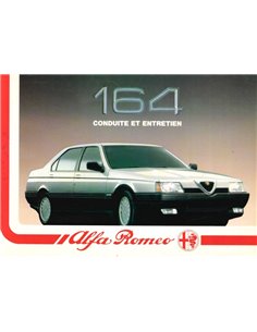 1988 ALFA ROMEO 164 BETRIEBSANLEITUNG FRANZÖSISCH
