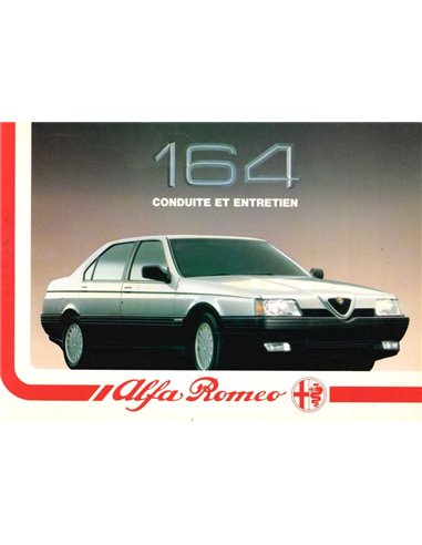 1988 ALFA ROMEO 164 OWNERS MANUAL FRENCH