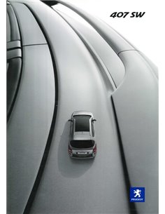 2005 PEUGEOT 407 PROSPEKT NIEDERLÄNDISCH