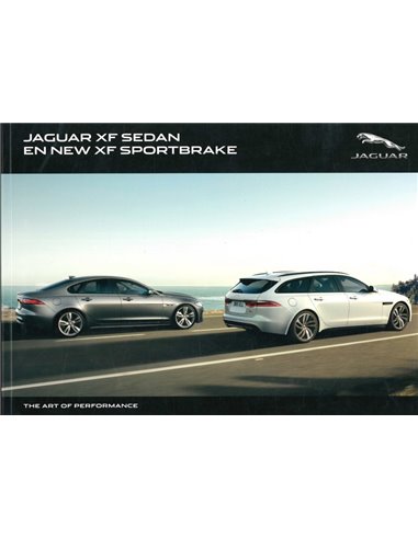 2018 JAGUAR XF SPORTBRAKE BROCHURE DUITS