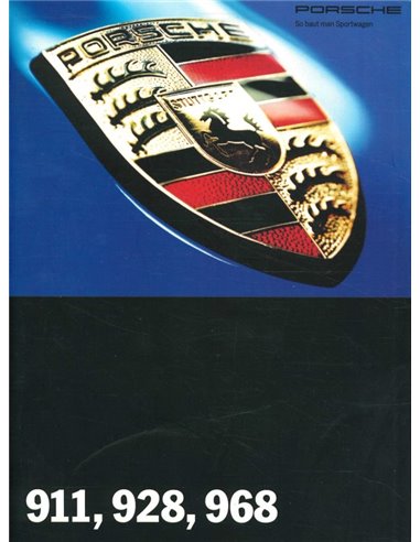 1994 PORSCHE RANGE BROCHURE GERMAN