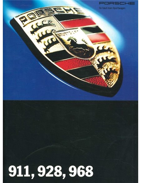 1994 PORSCHE RANGE BROCHURE GERMAN