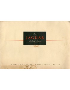 1951 JAGUAR TYPE MK VII SALOON BROCHURE FRANS