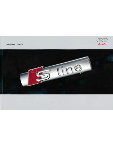 2008 AUDI S LINE BROCHURE ENGLISH
