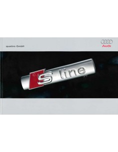 2008 AUDI S LINE BROCHURE ENGELS