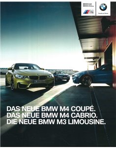 2014 BMW M3 | M4 BROCHURE DUITS