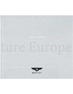 2002 BENTLEY CONTINENTAL GT BROCHURE FRENCH 2