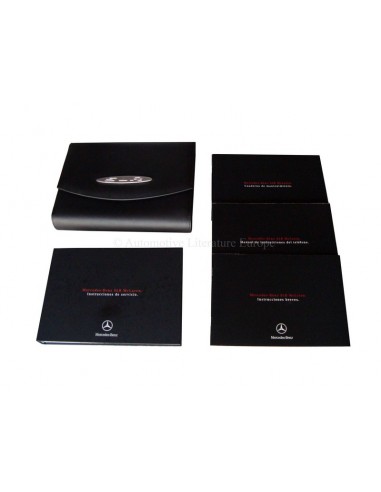 2005 MERCEDES BENS SLR MCLAREN COMPLETE BOORDMAP SPAANS