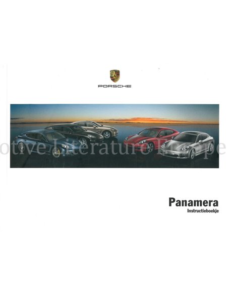 2011 PORSCHE PANAMERA OWNERS MANUAL DUTCH