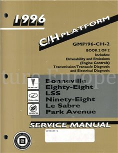 1996 PONTIAC | OLDSMOBILE | BUICK WORKSHOP MANUAL ENGLISH 2