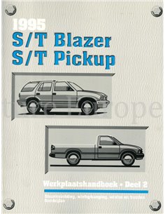 1995 CHEVROLET S/T BLAZER | S/T PICKUP WERKSTATTHANDBUCH NIEDERLÄNDISCH 2