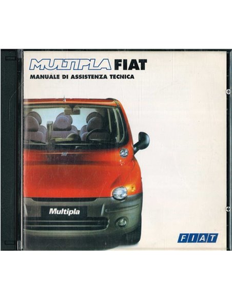 2002 FIAT MULTIPLA BENZIN DIESEL WERKSTATTHANDBUCH CD