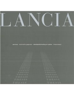2002 LANCIA THESIS BROCHURE NEDERLANDS 2