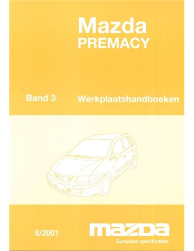 2001 MAZDA PREMACY WORKSHOP MANUAL SUPPLEMENT ENGLISH