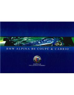 2006 BMW ALPINA B6 BROCHURE GERMAN